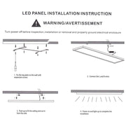 36W Surface Mounted or Recessed LED Panel 60X30 GXtronic Driver 3CCT - Ceiling Light Fixtures - Panels