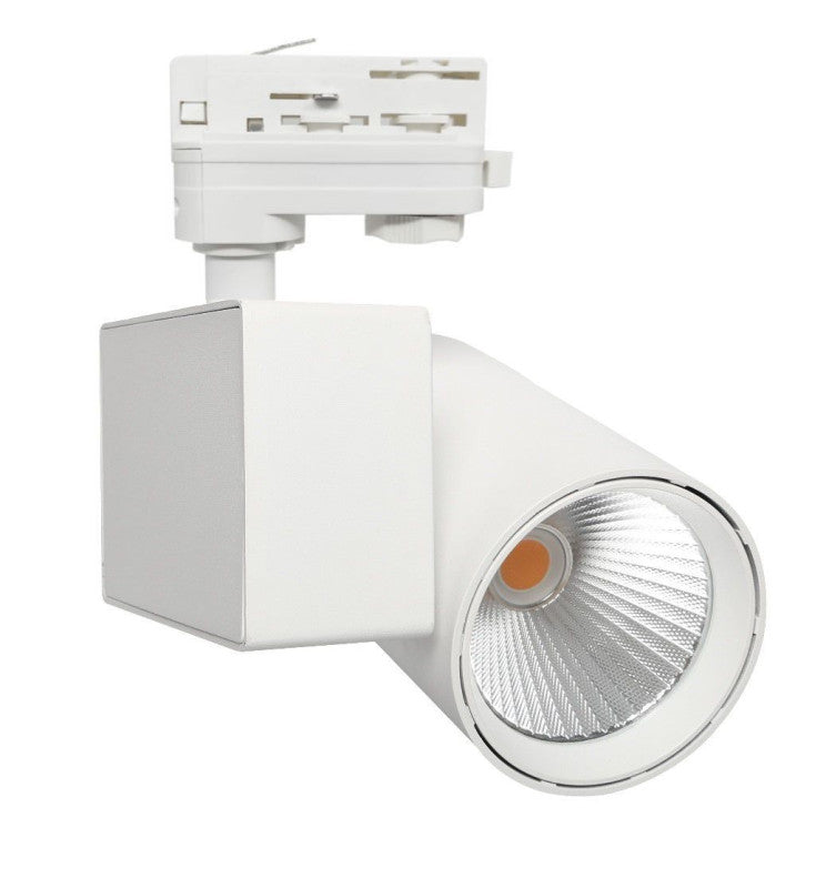 40W 3 Phase MADRID LED Track Light White 3000K - Track Lighting Fixtures - Track Lighting