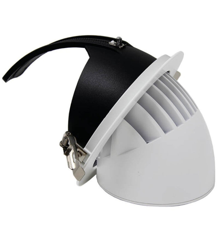 40W Adjustable Recessed LED Spotlight with Philips Driver CCT CRI92 - Flood & Spot Lights - Downlights