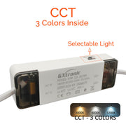 40W Adjustable Rectangular LED Spotlight OSRAM CHIP 140Lm/W CCT 120º No Flick - Flood & Spot Lights - Downlights