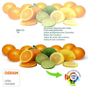 40W ARTISTIC Linkable LED Batten Light with OSRAM Chip 5700K - Ceiling Light Fixtures - Battens