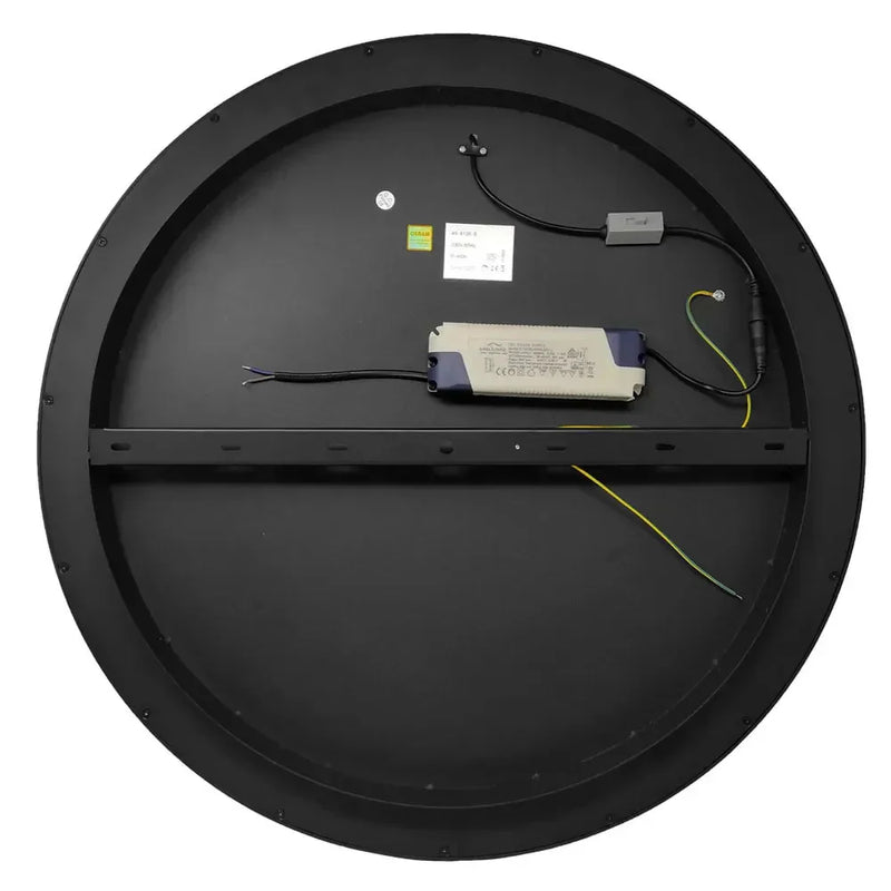 40W Dimmable OSLO LED Ceiling Light in Black 3 CCT - Ceiling Light Fixtures - Downlights