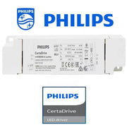 40W LED Downlight Round Philips CertaDrive UGR13 IP65 CCT - Ceiling Light Fixtures - Downlights