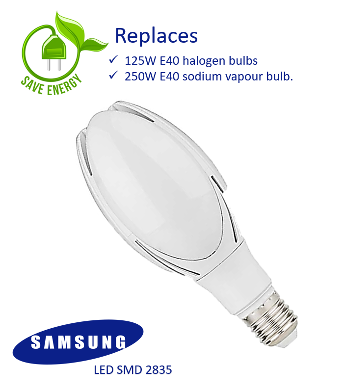 40W Resistant E27 LED Bulb 1800K - SRANDARD 20-30 working days - E27 Bulb