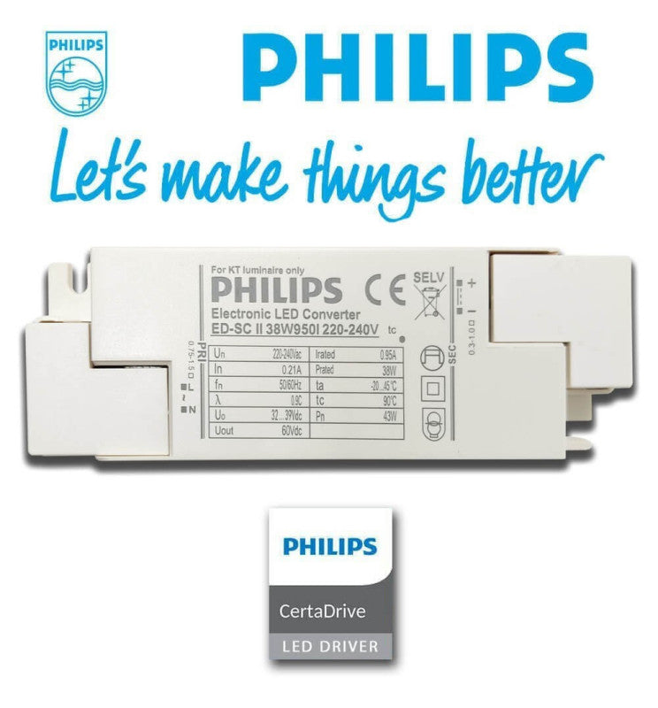 40W LED Panel 120x30cm with PHILIPS Driver 2 Pack - Ceiling Light Fixtures - Panels