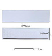 40W LED Panel 120x30cm with PHILIPS Driver 2 Pack - Ceiling Light Fixtures - Panels