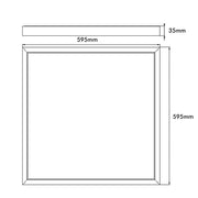 40W LED Panel 60x60cm IP40 3 CCT - LED Panel