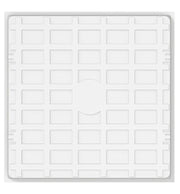 40W LED Panel 60x60cm with Flicker-free LIFUD Driver 4000K 10 Pack - Ceiling Light Fixtures - Panels