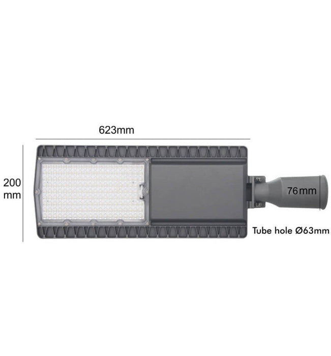 100W LED Streetlight HALLEY with BRIDGELUX Chips and Photoelectric Sensor