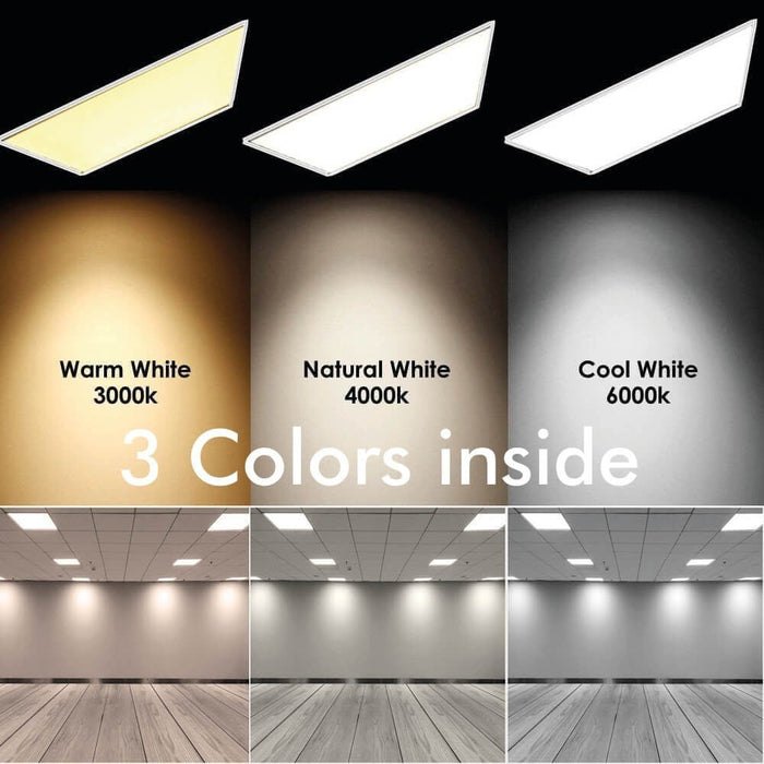 40W Pendant LED Panel 120x20cm with PHILIPS driver and 3 CCT - LED Pendant - Ledex Lighting UK