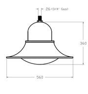 40W PESCANTE Street Lights Aluminum IP65 - Lighting - Street Lights