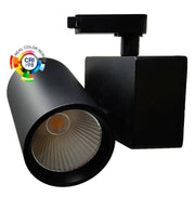 40W Single Phase MADRID LED Track Light Black - Track Lighting Fixtures - Track Lighting