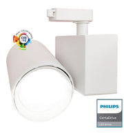 40W Single Phase MADRID LED Track Light White - Track Lighting Fixtures - Track Lighting