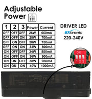 40W to 26W 3 Phase NEW MAYA LED Track Light Black 3 CCT - Track Lighting - Track Lighting