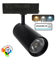 40W to 26W 3 Phase NEW MAYA LED Track Light Black 3 CCT - Track Lighting - Track Lighting