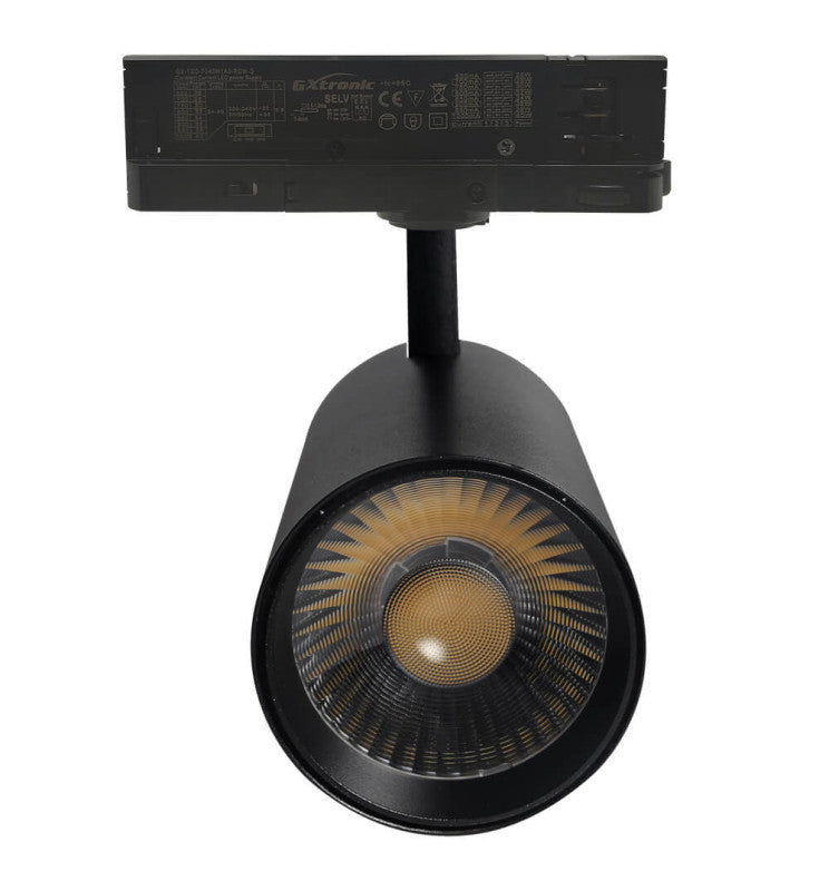 40W to 26W 3 Phase NEW MAYA LED Track Light Black 3 CCT - Track Lighting - Track Lighting