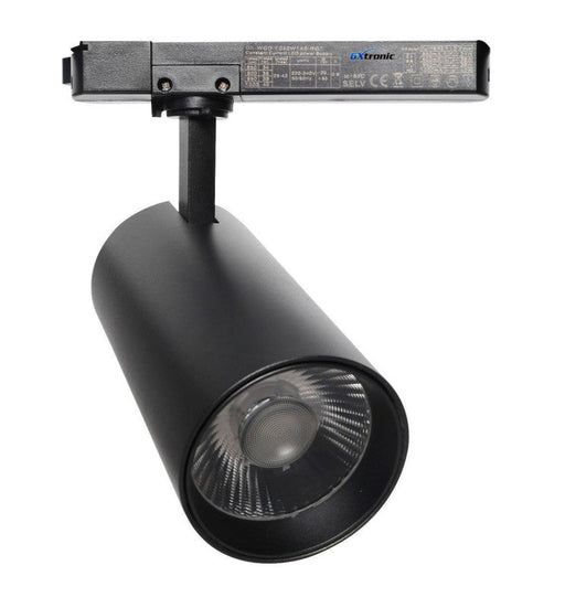 40W to 34W Single Phase NEW MAYA LED Track Spotlight Black 3 CCT - Track Lighting - Track Lighting