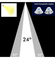 40W to 34W Single Phase NEW MAYA LED Track Spotlight White 3 CCT - Track Lighting - Track Lighting