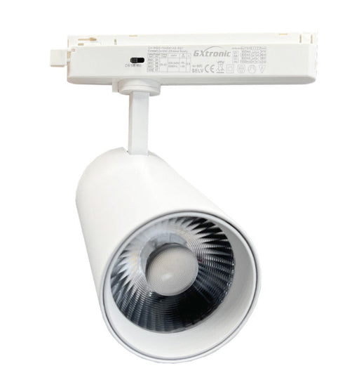 40W to 34W Single Phase NEW MAYA LED Track Spotlight White 3 CCT - Track Lighting - Track Lighting