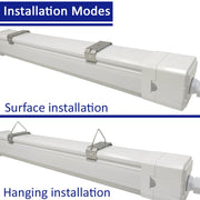 40W Tri-proof LED Batten 120cm with SAMSUNG Chip 3 CCT - Ceiling Light Fixtures - Battens