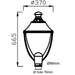 40W VALLEY LED Street light with PHILIPS Diode 4000K - LED Streetlight - Ledex Lighting UK