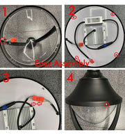 40W VALLEY Street Lights with Bridgelux Chips - Landscape Pathway Lighting - Street Lights