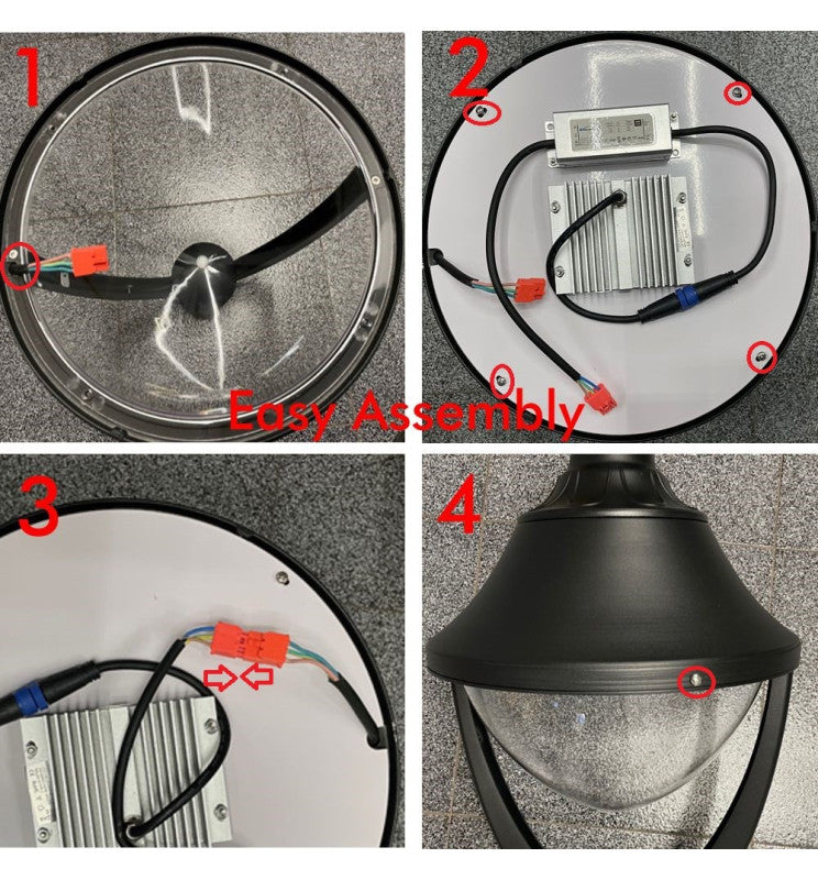 40W VALLEY Street Lights with Bridgelux Chips - Landscape Pathway Lighting - Street Lights