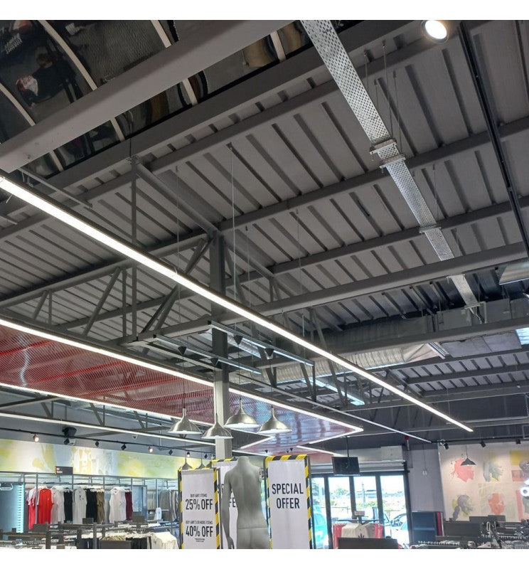 41W 49W 58W 66W 3 Phase LED Track Light in White 150cm - Track Lighting Fixtures - Track Lighting
