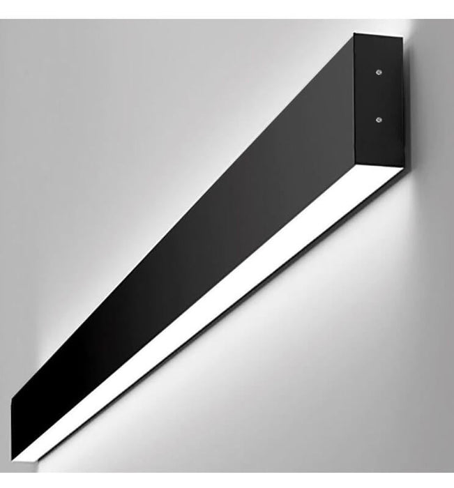 42W Linear LED Wall Light - NEW WASHINGTON BLACK - 1.44m - IP54 - Dimmable