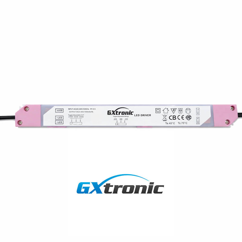 42W Surface Mounted LED Panel 60X60 GXtronic Driver 3CCT