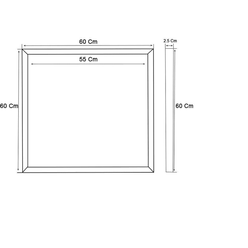 44W LED Framelight for 60x60mm ceiling panel 3 CCT - Lighting Fixtures - Downlights