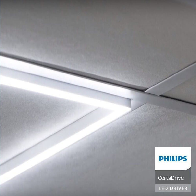 44W LED Framelight for 60x60mm ceiling panel 3 CCT - Lighting Fixtures - Downlights