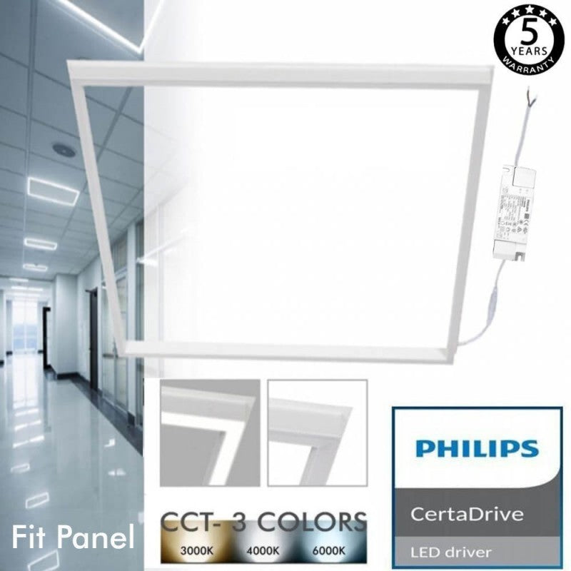 44W LED Framelight for 60x60mm ceiling panel 3 CCT - Lighting Fixtures - Downlights