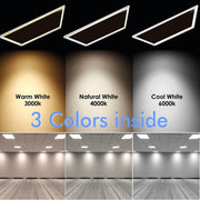44W LED Framelight for 60x60mm ceiling panel 3 CCT - Lighting Fixtures - Downlights