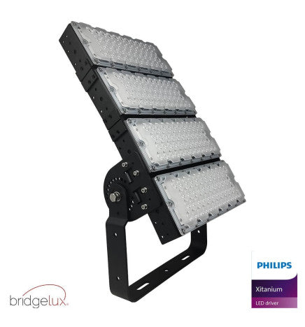 480W LED Floodlight PHILIPS Xitanium STADIUM MATRIX Bridgelux Chip - Philips Driver 160Lm/w 5000K