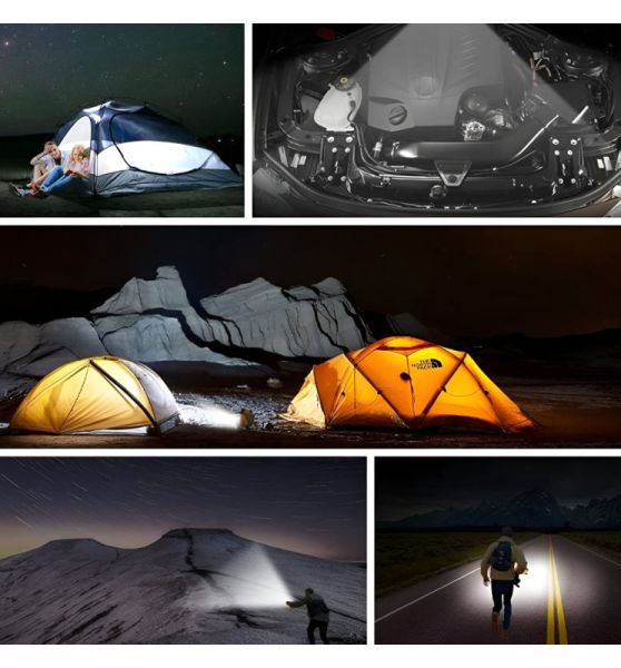 4W Portable 2 Way Solar LED Floodlight and Power Bank - STANDARD 20-30 working days - Solar LED light