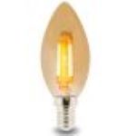 4W E14 LED Filament Candle Bulb 2700K - LED Light Bulbs - Lamps