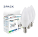 5.5W 3-pack E14 LED Candle Bulb 4000K - E14 Candle Bulb