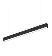 50W Black Linkable Linear POLARIS LED Pendant Light 150cm 3 CCT - Ceiling Light Fixtures - Linear Lights