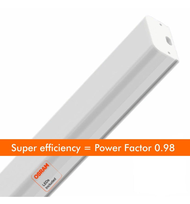 50W LED Batten Light 150cm for Custom Ceilings 5700K