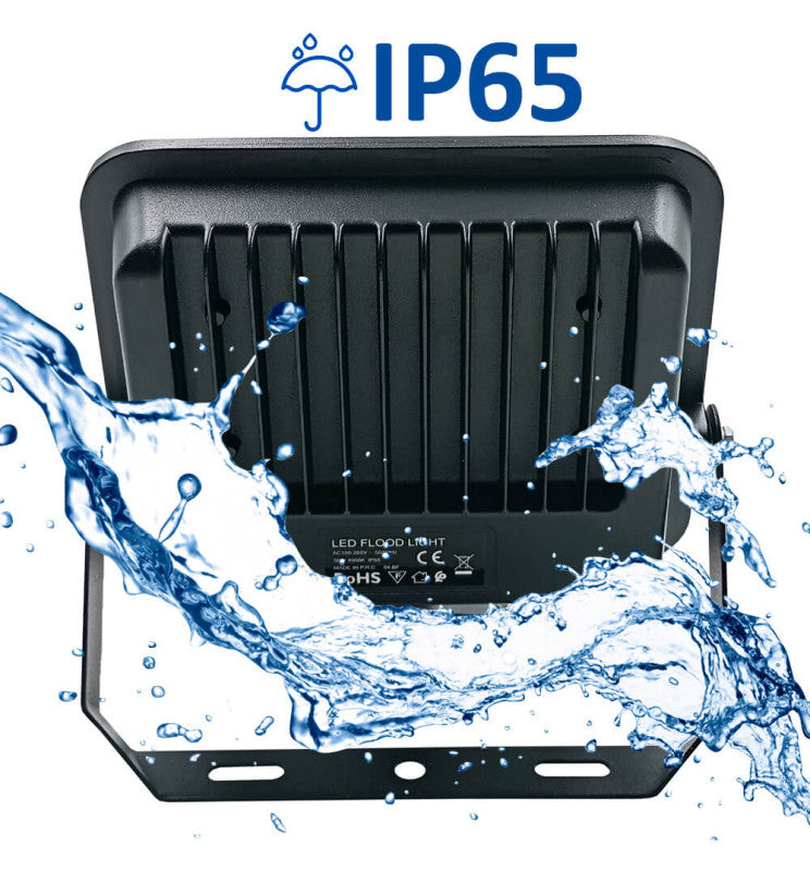 50W LED Floodlight AURORA 140Lm/W with PIR Motion Sensor - Flood & Spot Lights - Floodlights