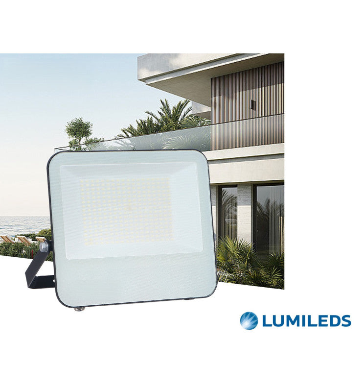 50W LED Floodlight AURORA 140Lm/W with PIR Motion Sensor - Flood & Spot Lights - Floodlights