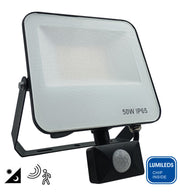 50W LED Floodlight AURORA 140Lm/W with PIR Motion Sensor - Flood & Spot Lights - Floodlights