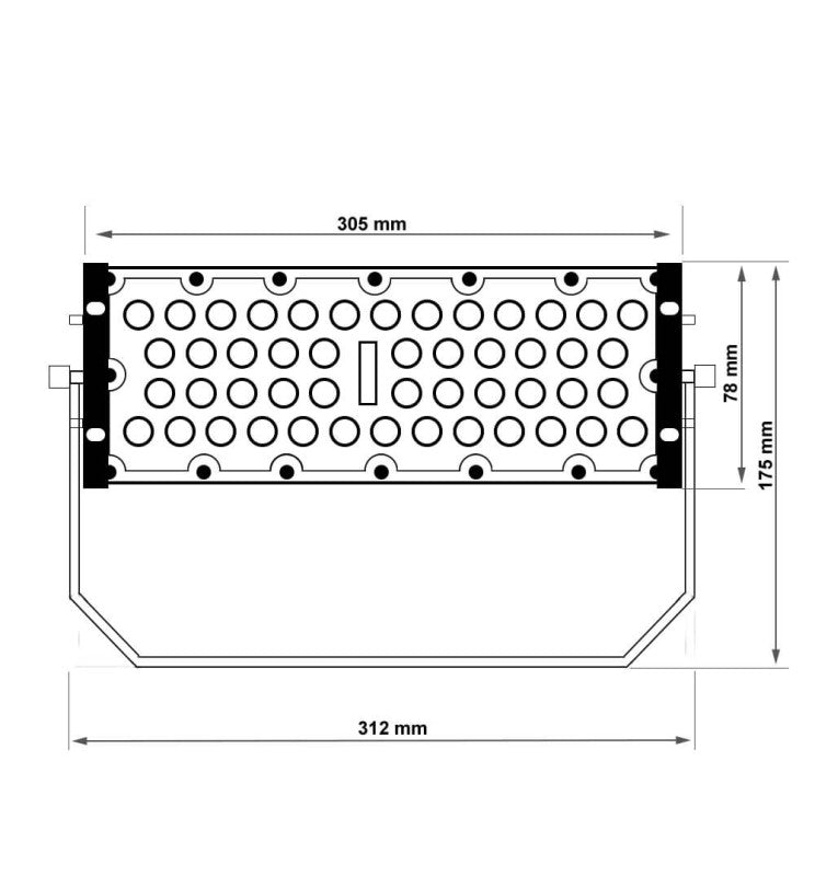 50W MAGNUM LED Floodlight with BRIDGELUX Chip 5000K - Flood & Spot Lights - Floodlights