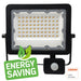 50W NEW AVANT LED Floodlight with PIR Motion Sensor 4000K - LED