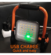 50W Portable Solar LED Floodlight - 3CCT - Lumileds Chip IP65 - Flood & Spot Lights - Solar Lighting