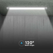 50W Prismatic LED Batten 1466mm IP20 120Lm/W 6500K - Lighting Fixtures - Battens