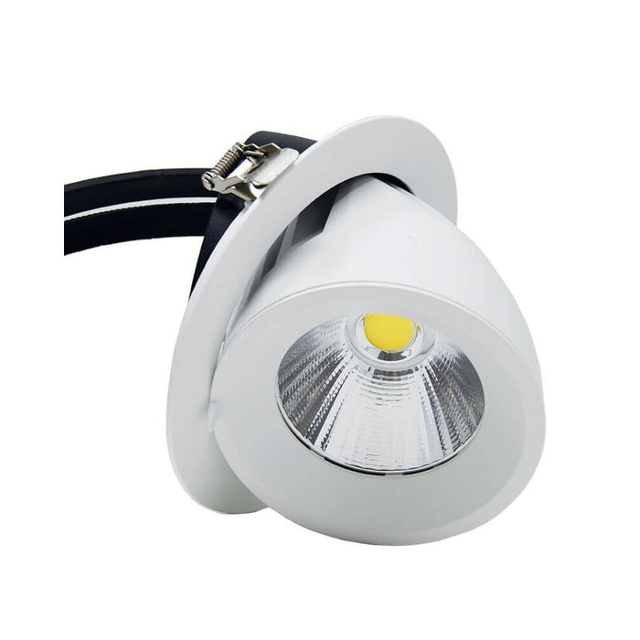 50W Round Adjustable LED Spotlight 4000k - LED Spotlight - Ledex Lighting UK