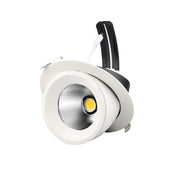 50W Round Adjustable Recessed LED Spotlight 4000K - Flood & Spot Lights - Downlights