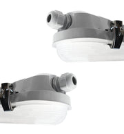 55W 150cm Tri-proof LED Batten Microwave Sensor & Emergency Kit Philips Driver 3CCT - Emergency Lighting - Battens